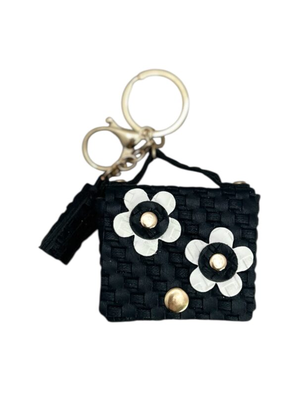 Llavero/Bag Charms Cartera Flor