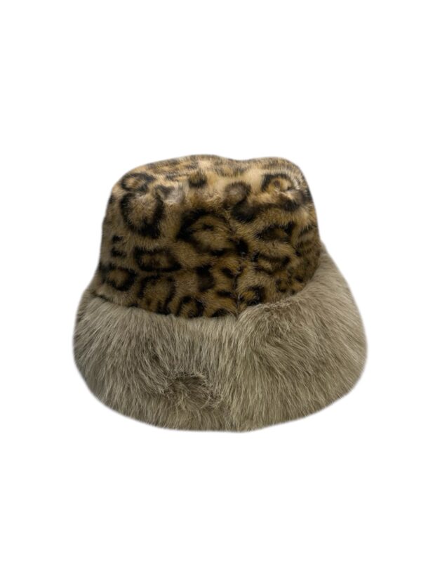 Gorro Peluche Animal Print
