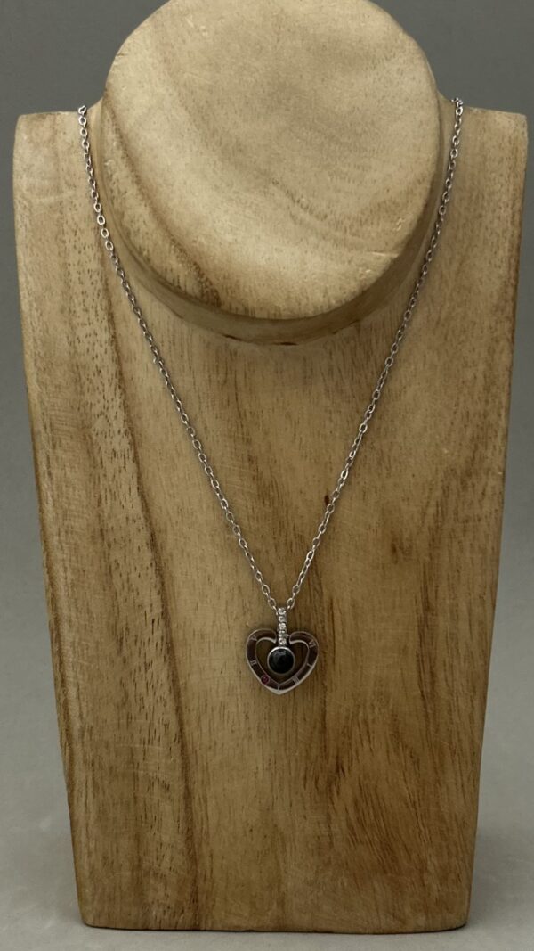 Collar Acero 100 TE AMO