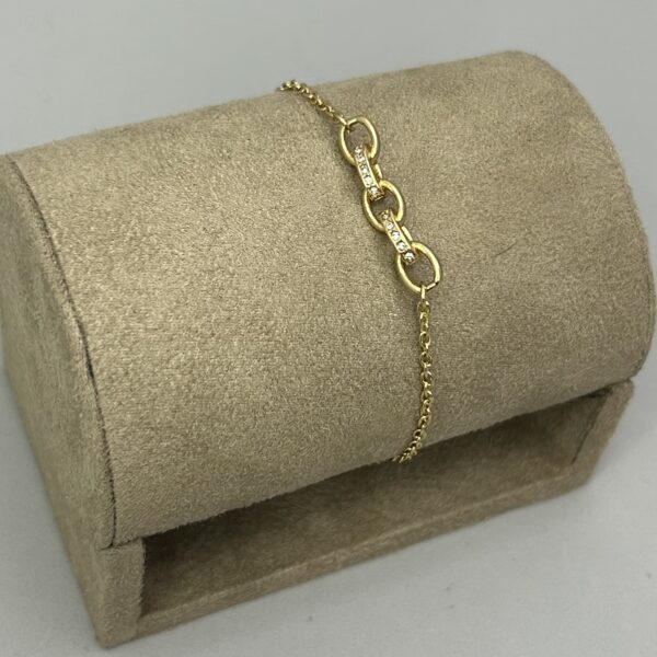 Pulsera Acero Dorado