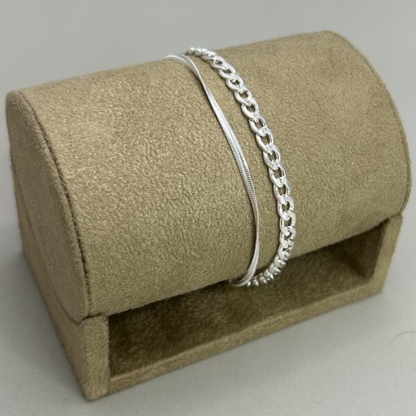 Pulsera Acero Blanco