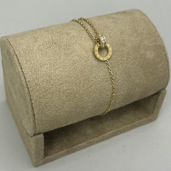 Pulsera Acero Dorado