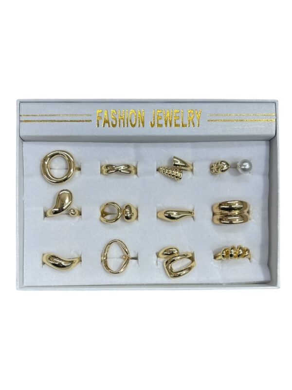 Pack Anillos Dorado