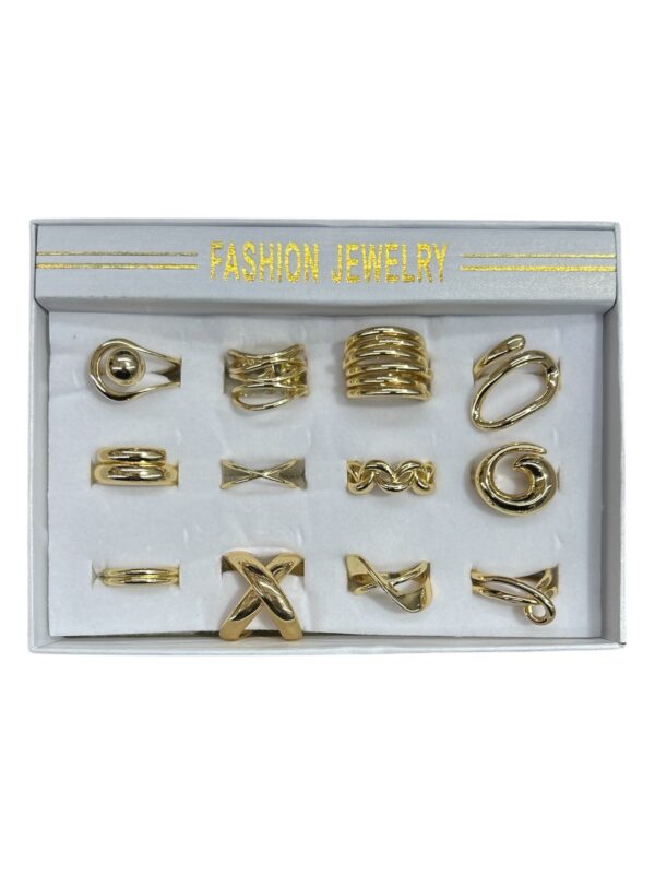 Pack Anillos Dorado