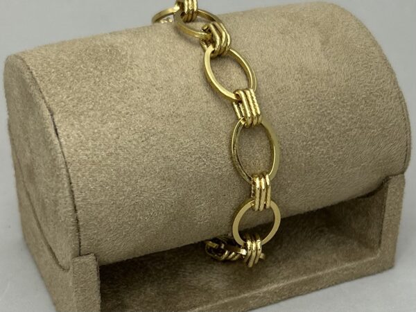 Pulsera Acero Dorado