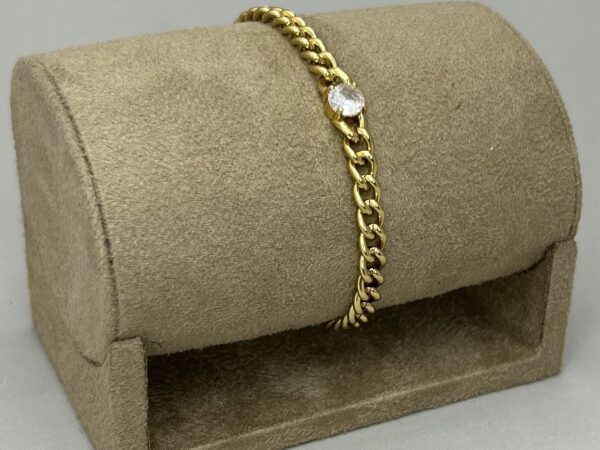 Pulsera Acero Dorado