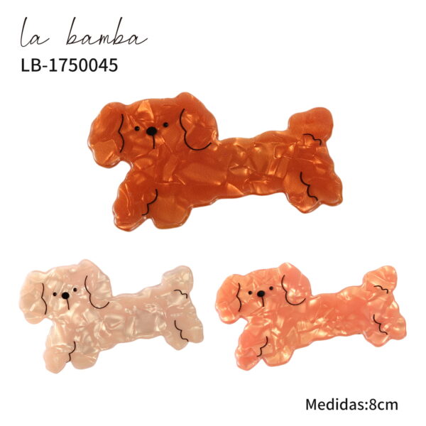 Hebillas/Broches Pico Perritos Caniche