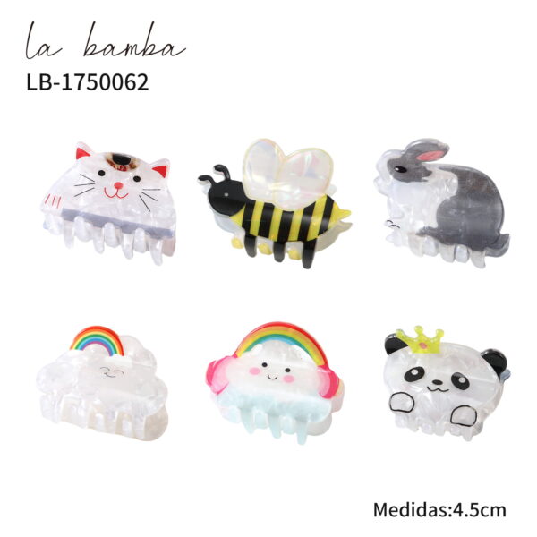 Pack X6 Broches Animales