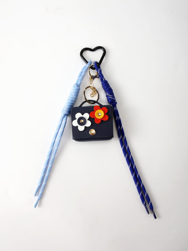 Llaveros/Bag Charms Cartera Flor