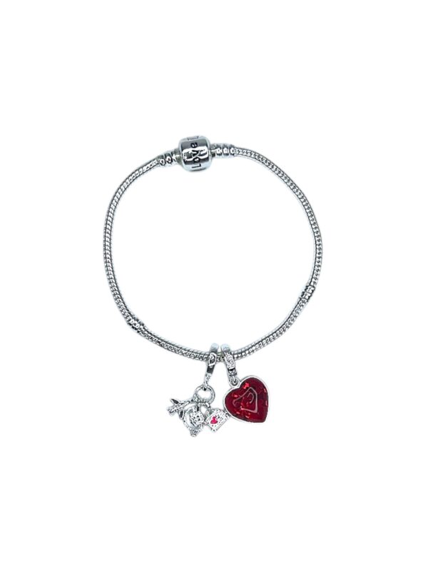 Pulsera Tipo Pandora + 2 Charms