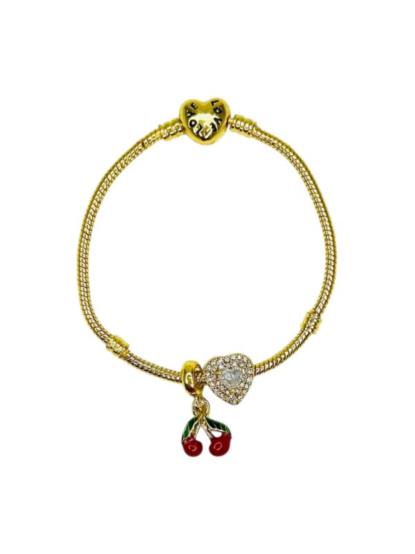 Pulsera Tipo Pandora + 2 Charms