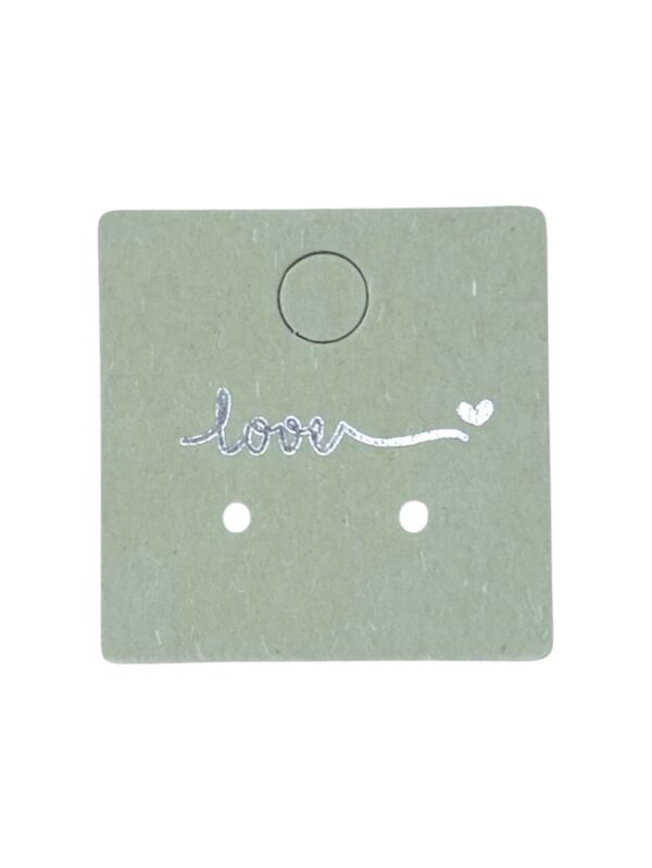 Pack X100 Cartones Para Aros Grande PLATEADO