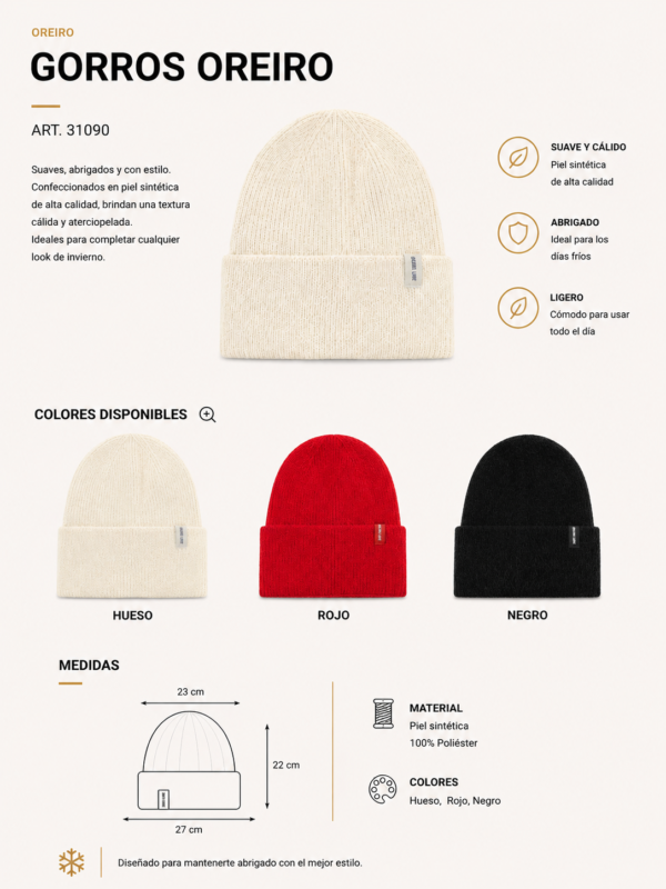 Alternative view of Gorros Oreiro