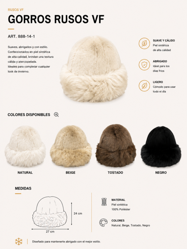 Alternative view of Gorros Rusos VF