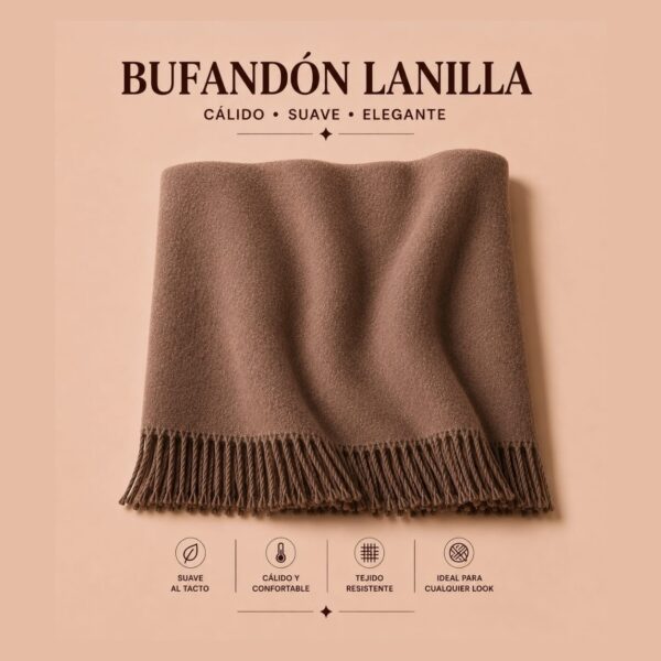 Bufandones Lanilla