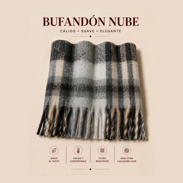 Bufandones Nube Combinados
