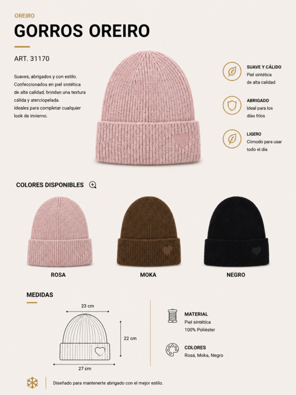 Alternative view of Gorros Oreiro