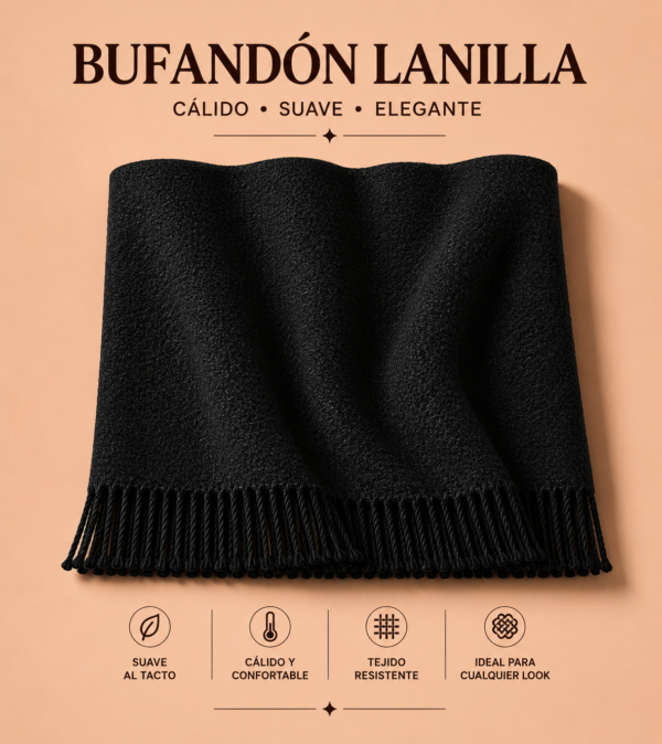 Alternative view of Bufandones Lanilla