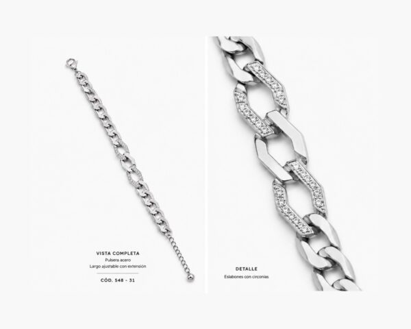 Pulsera Acero