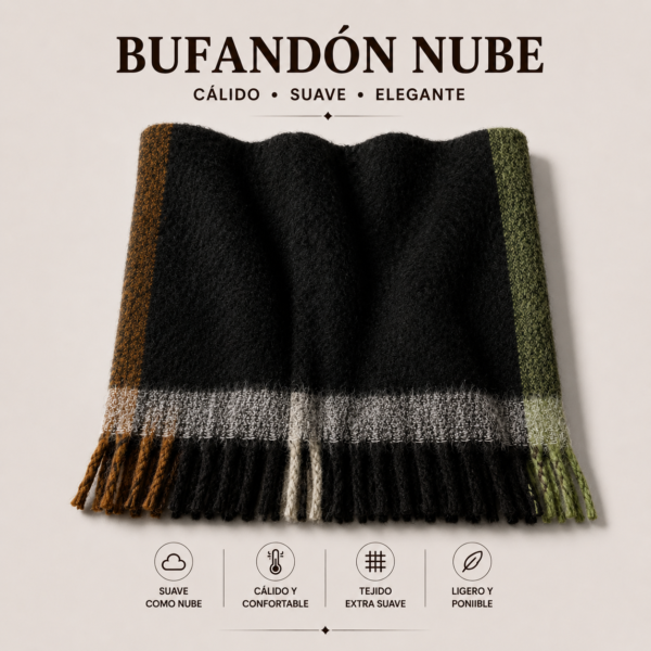 Alternative view of Bufandones Nube Combinados
