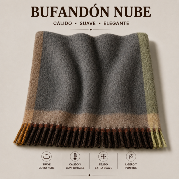 Bufandones Nube Combinados