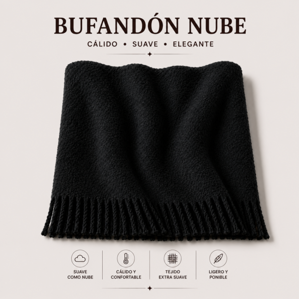 Alternative view of Bufandones Nube Premium 300G