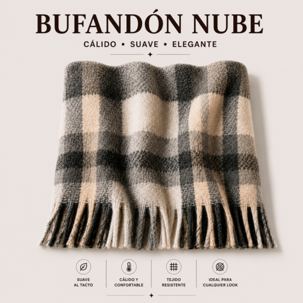 Bufandones Nube Combinados