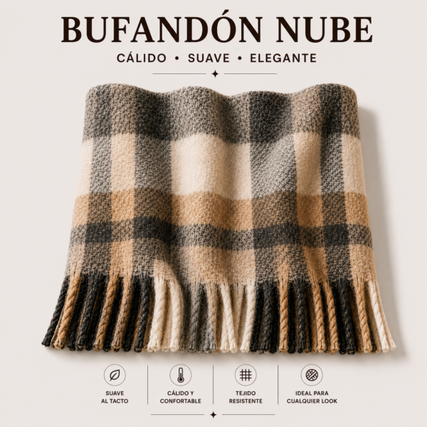 Alternative view of Bufandones Nube Combinados