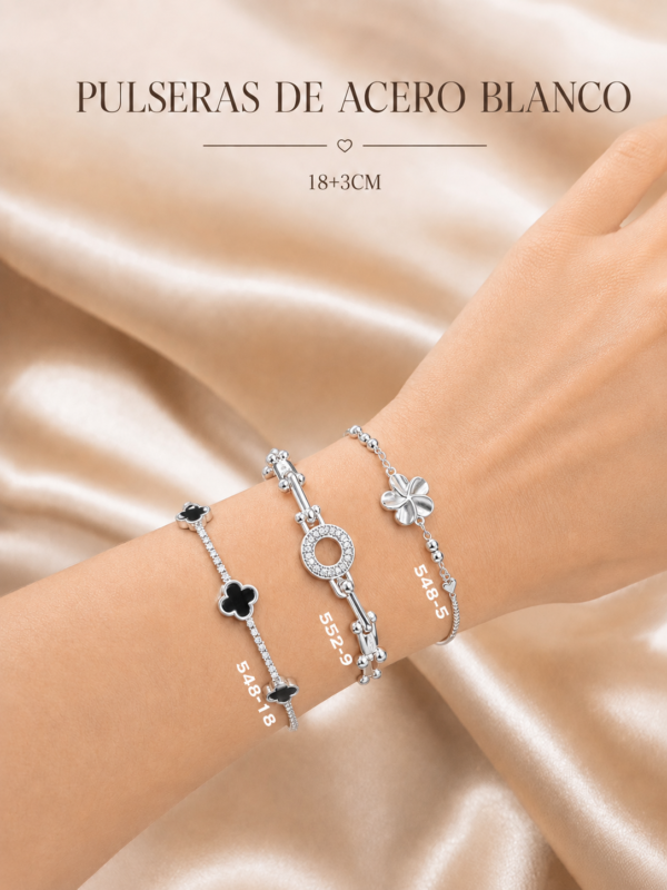 Pulseras Acero