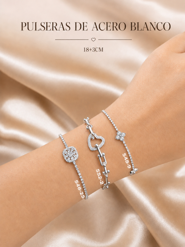 Pulseras Acero
