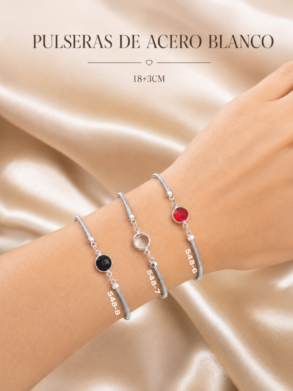 Pulseras Acero