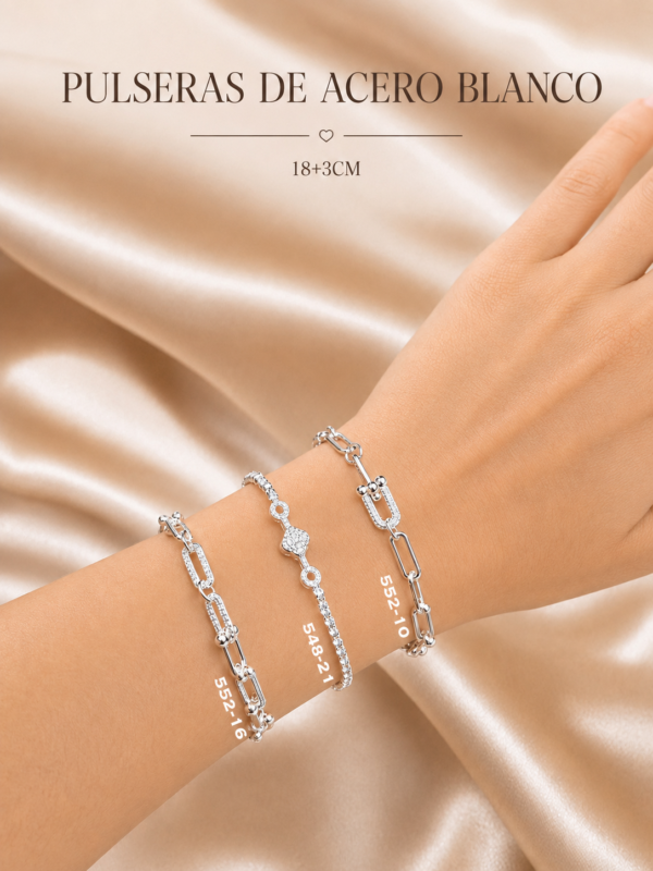Pulseras Acero
