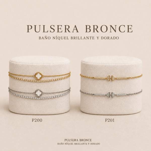 Pulseras Bronce