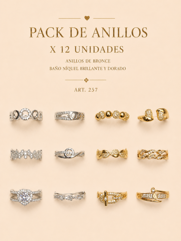 Pack Anillo X12