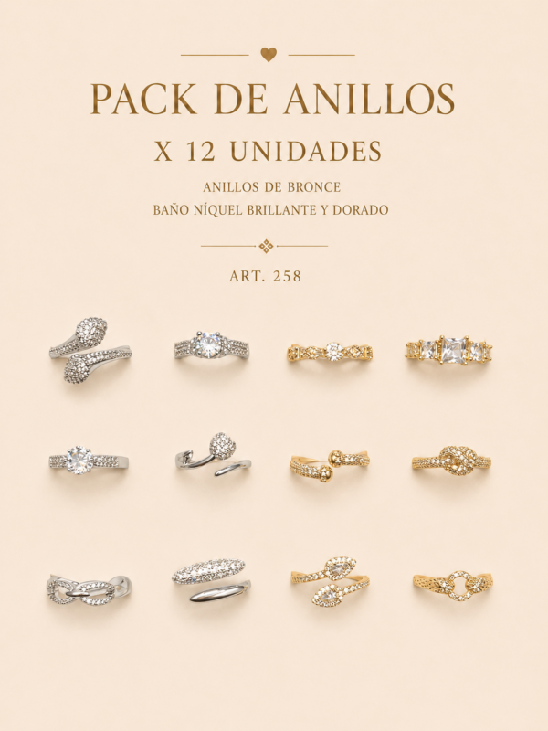 Pack Anillo X12