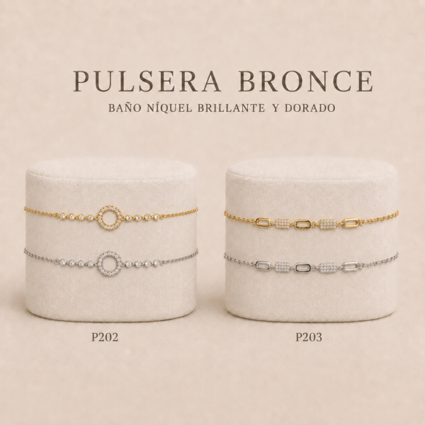 Pulseras Bronce