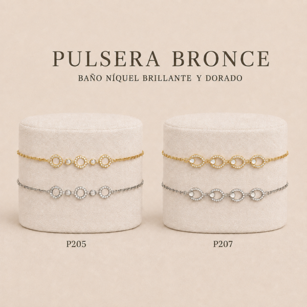 Pulseras Bronce