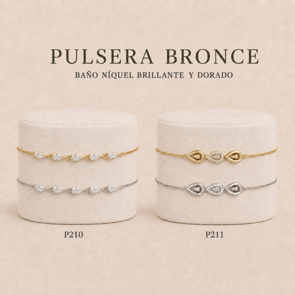 Pulseras Bronce