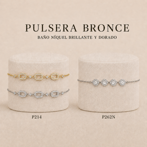Pulseras Bronce