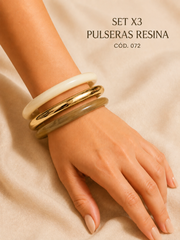 Setx3 Pulsera Resina